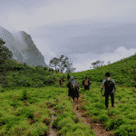 Enchanting View on Bandaje Falls trek via Ballarayanadurga Fort