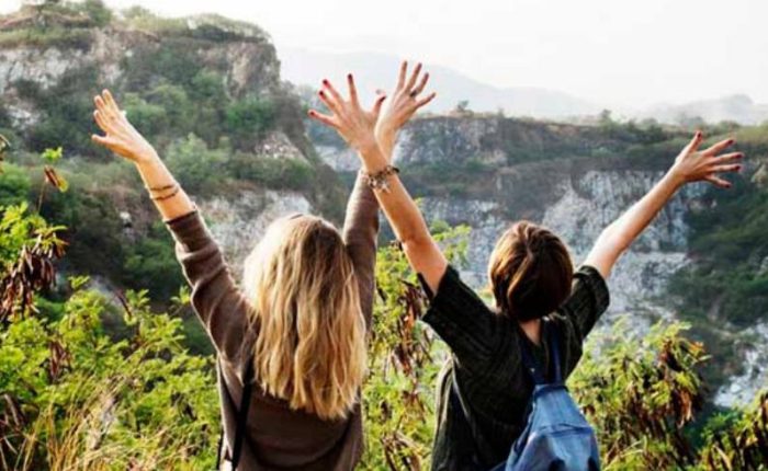 8 trekking during periods